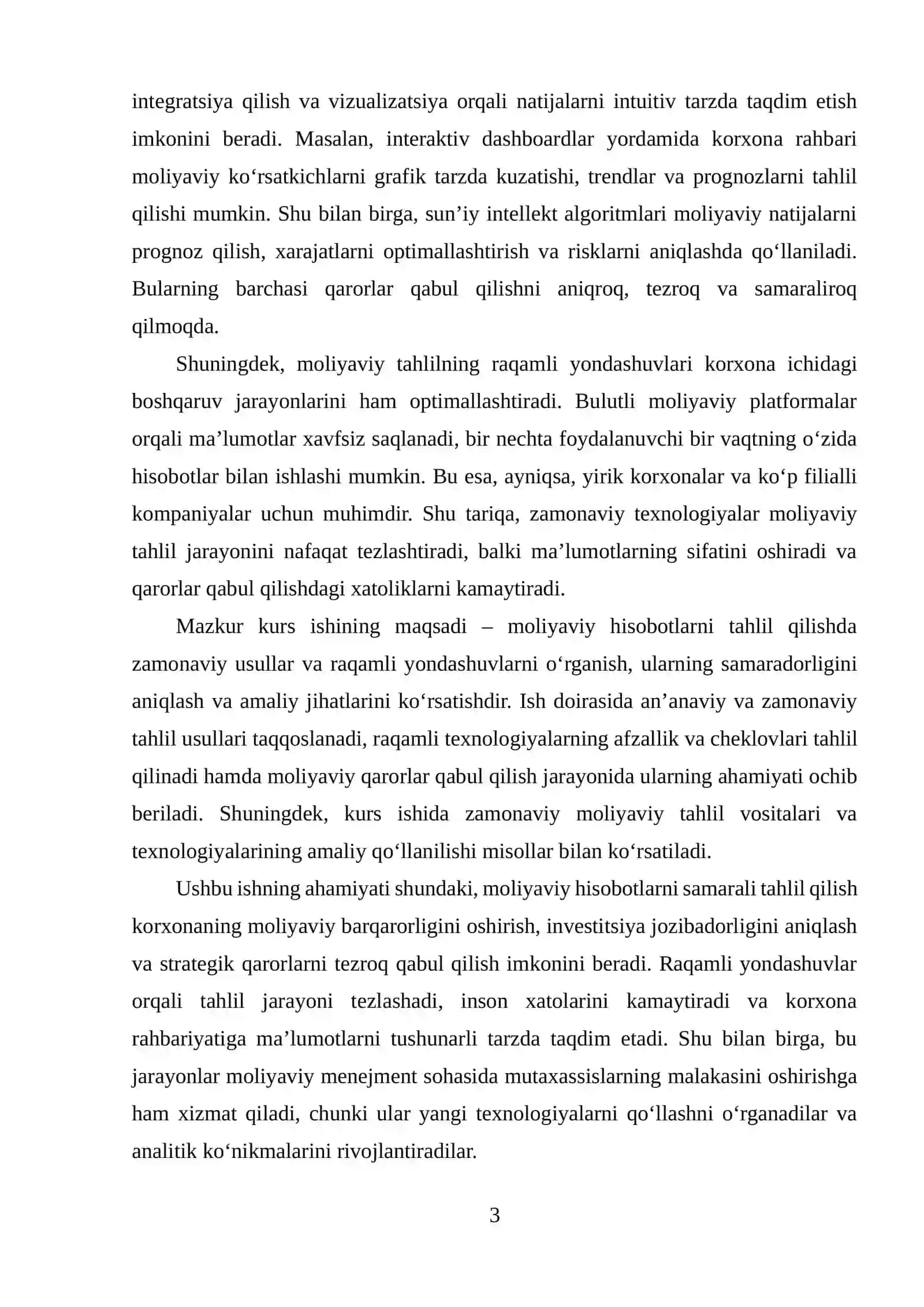 MOLIYAVIY HISOBOTINI TAHLIL QILISHDA ZAMONAVIY USULLAR VA RAQAMLI YONDASHUVLAR 3