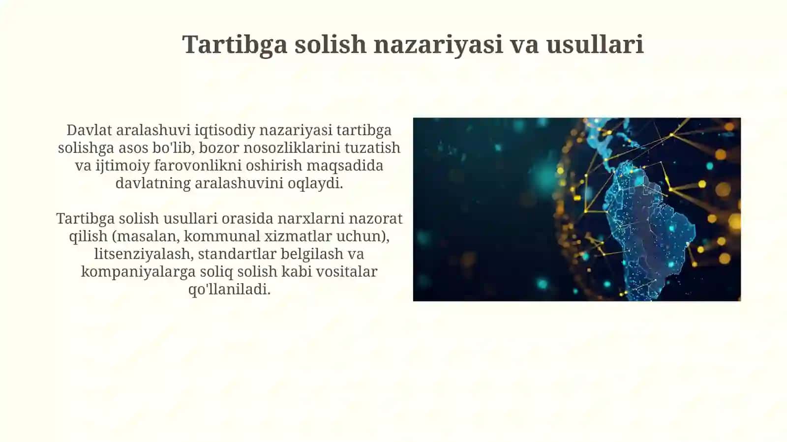 Tartibga solishning iqtisodiy, ijtimoiy va ekologik ta'siri 3