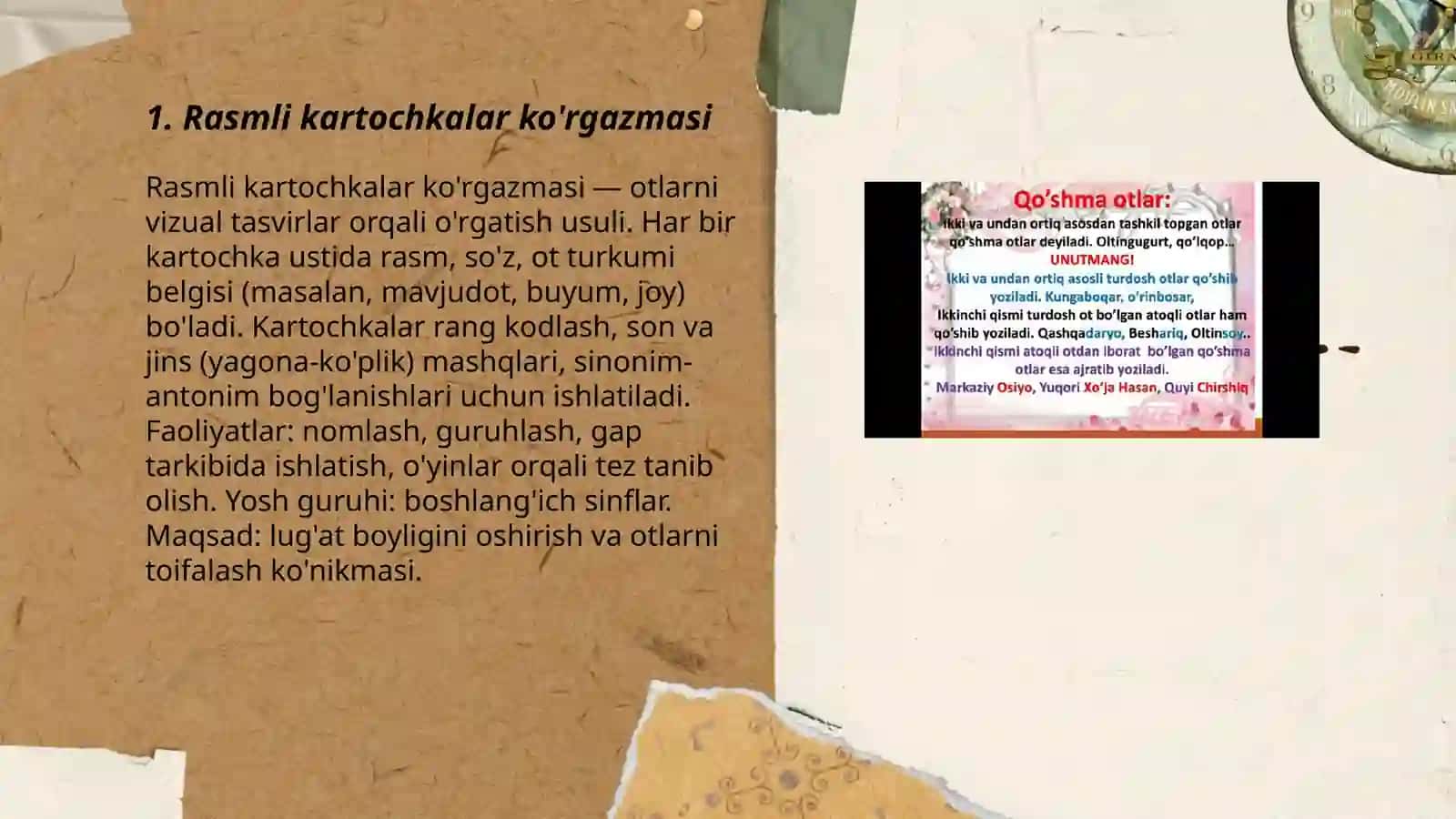 Rasmli kartochkalar ko'rgazmasi 3