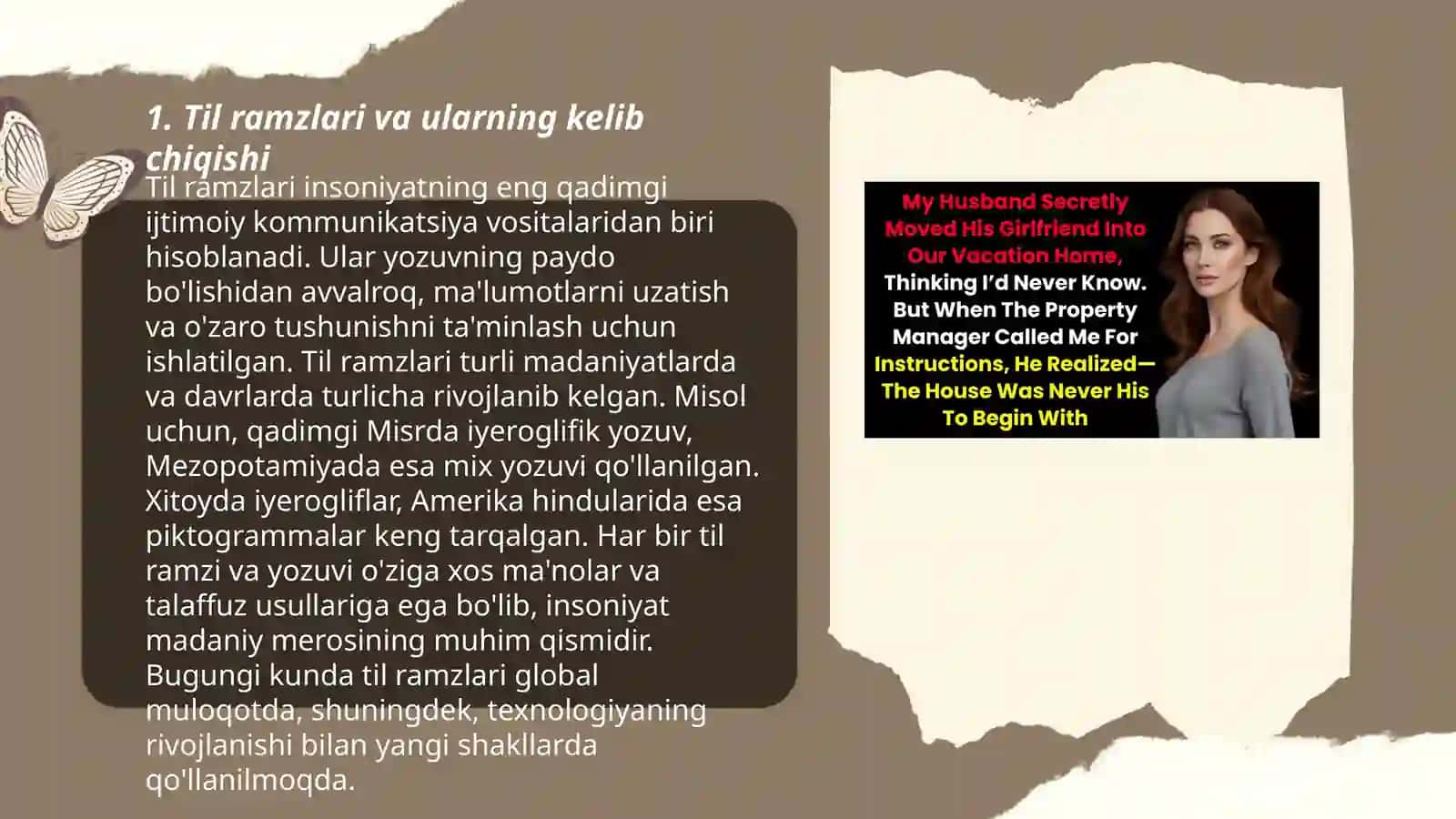 Tilshunoslik fanida til ramzlari tizimi mavzusi 3