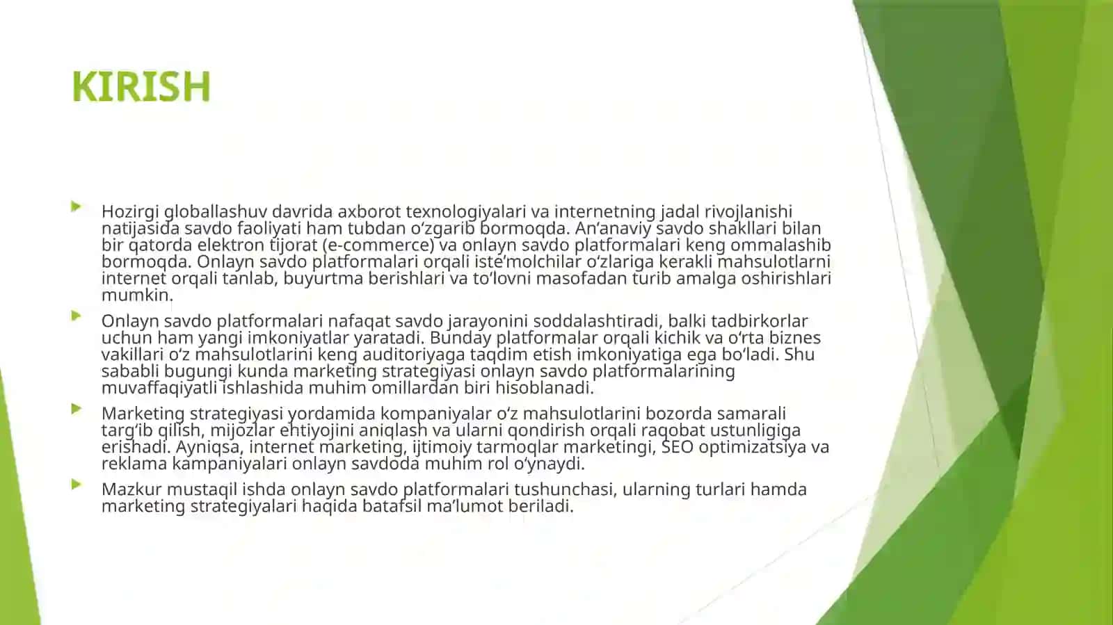 ONLAYN SOTUV PLATFORMALARI VA ULARNING MARKETING STRATEGIYASI 3
