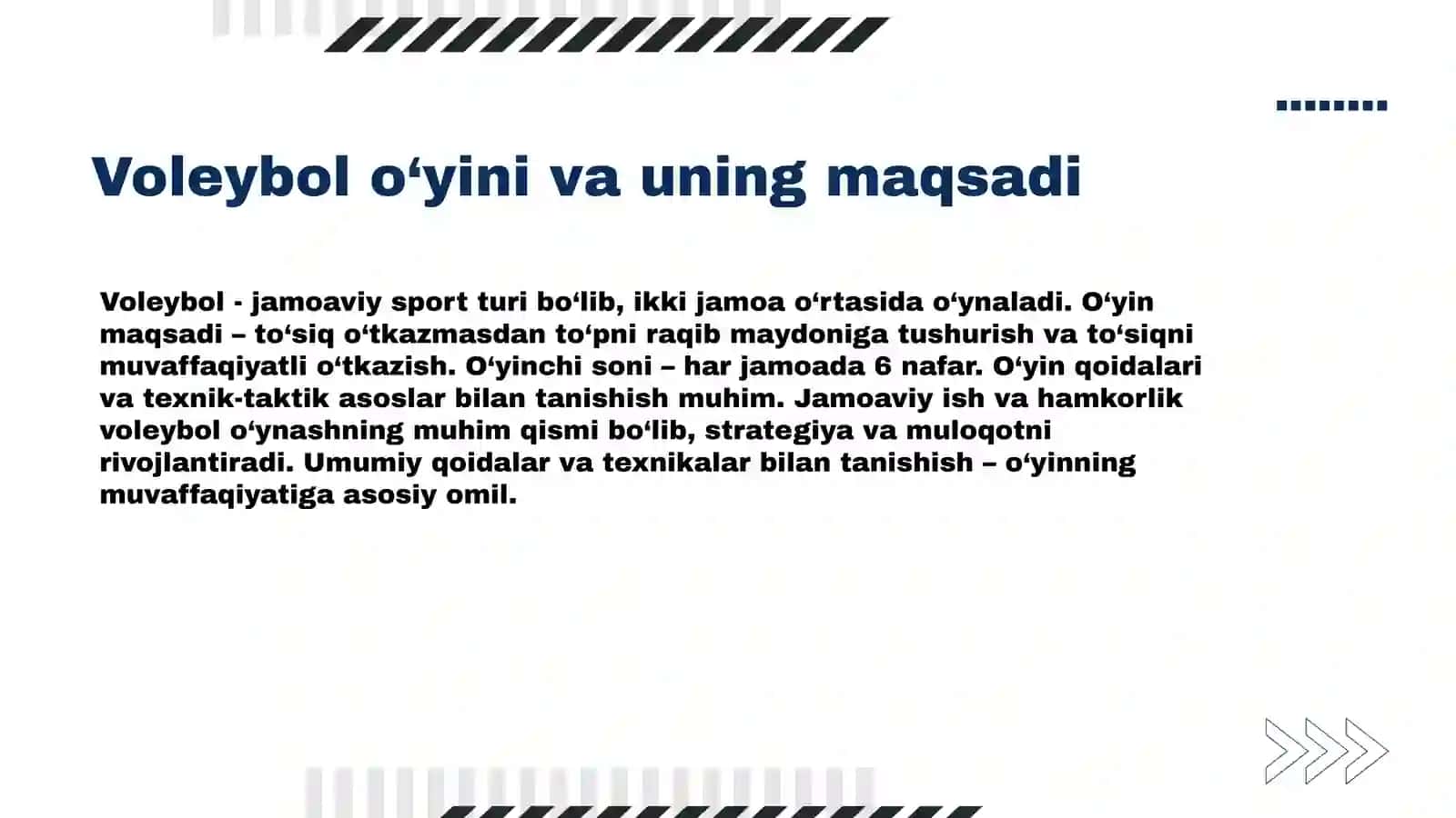 Voleybolda hujum taktikasi 3