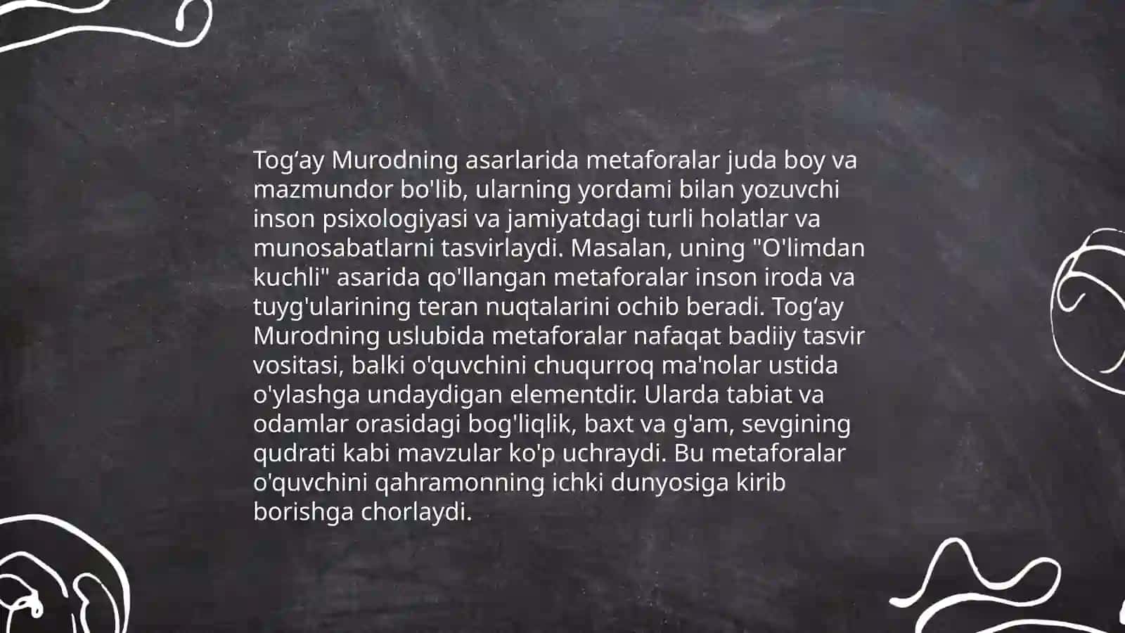 Togʻay Murod asarlarining badiiy tili 3
