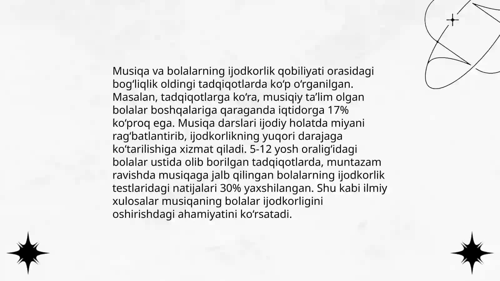 Bolalarning musiqaviy qobiliyatini rivojlantirish 3