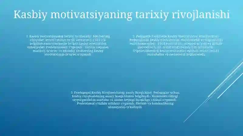 Pedagogik Faoliyatda Kasbiy Motivatsiyani Rivojlantirish 3