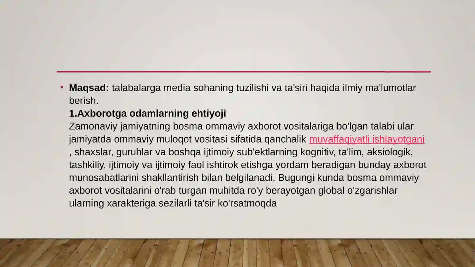 Media maydon tuzilishi va ta’siri 3