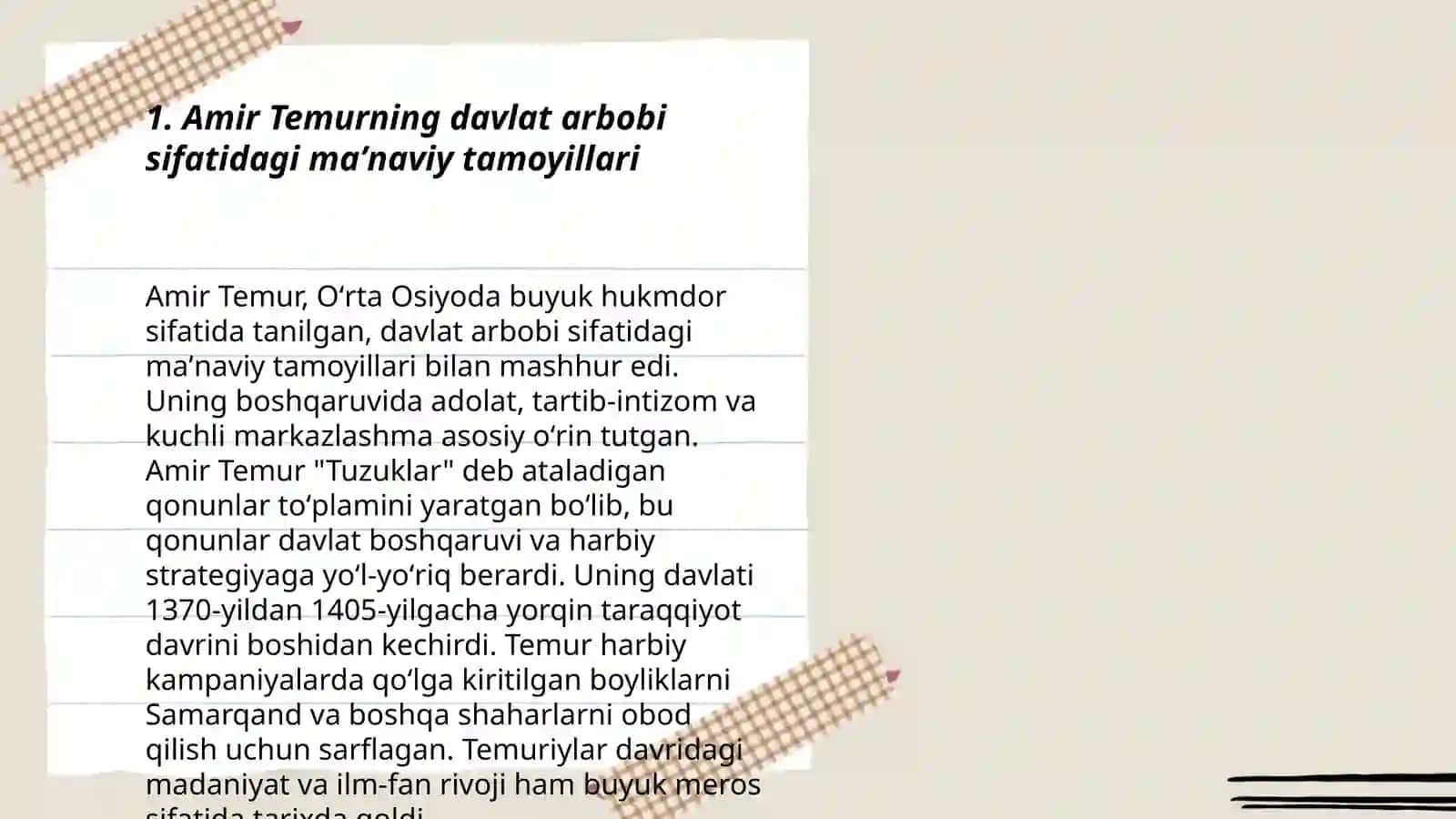 Temuriylar davrida maʼnaviy maʼrifiy yuksalish 3