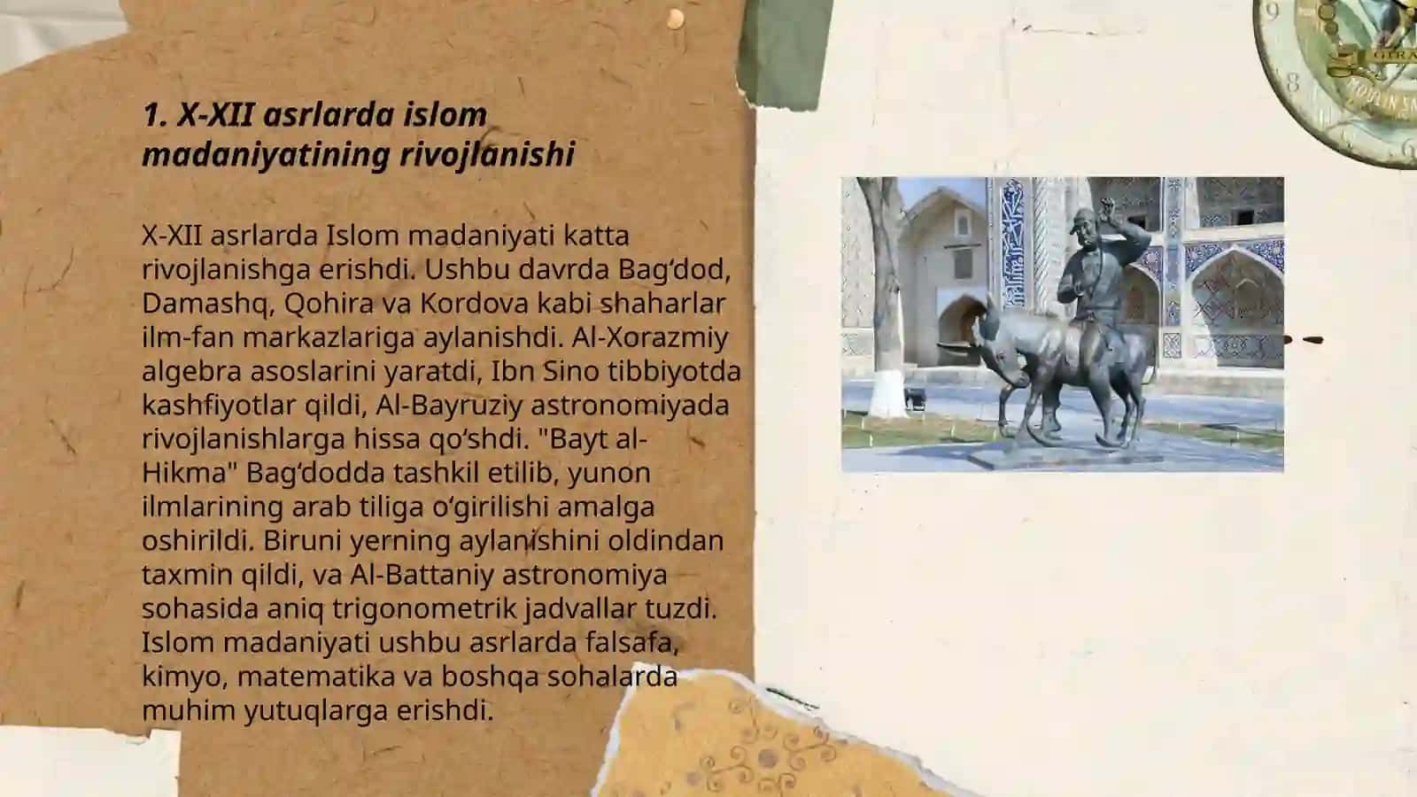 X-XII asrlaarda madaniy-adabiy hayot 3