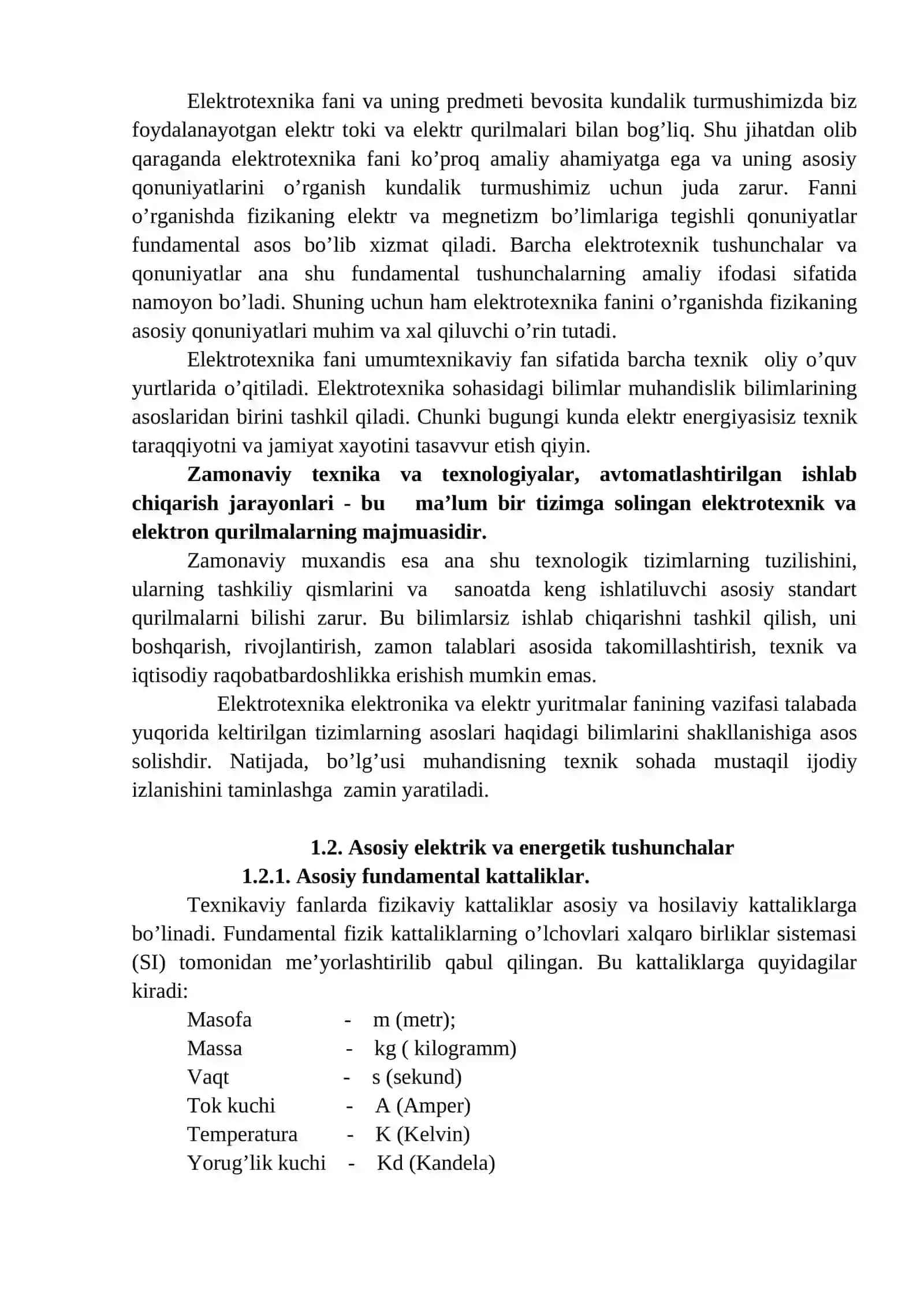 Kirish. Muhandislik tushunchasi va energiya 3