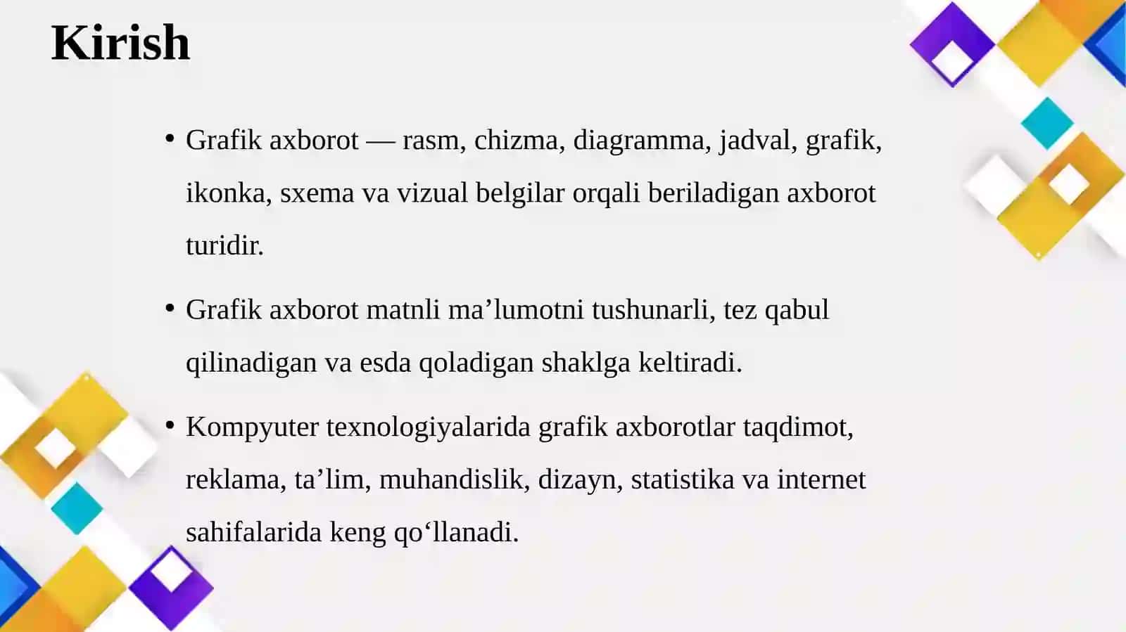 Grafik axborotlarni kiritishning maxsus vositalari 3