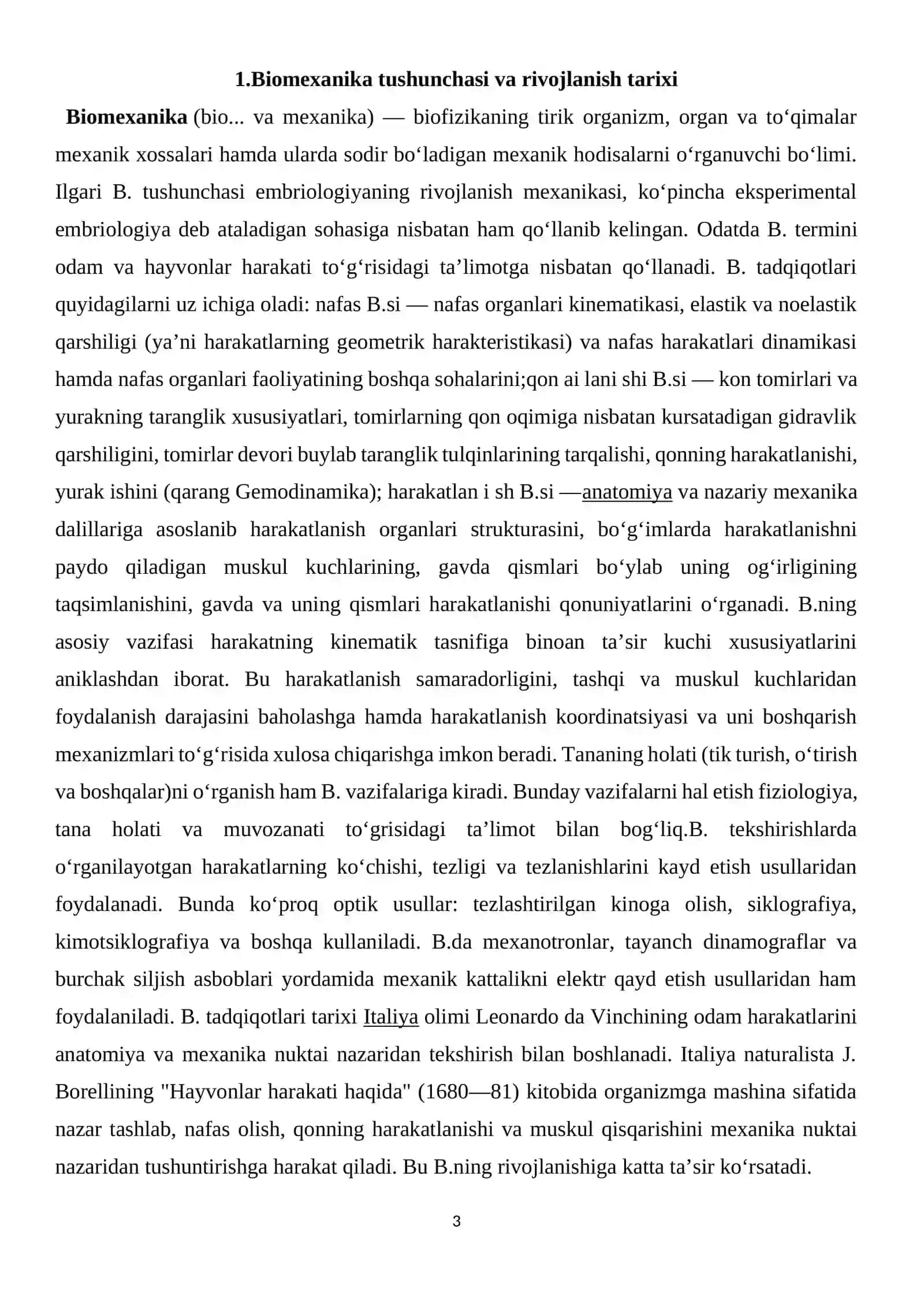 Biomexanika parametlarini o‘lchash natijalarini qayta ishlash 3