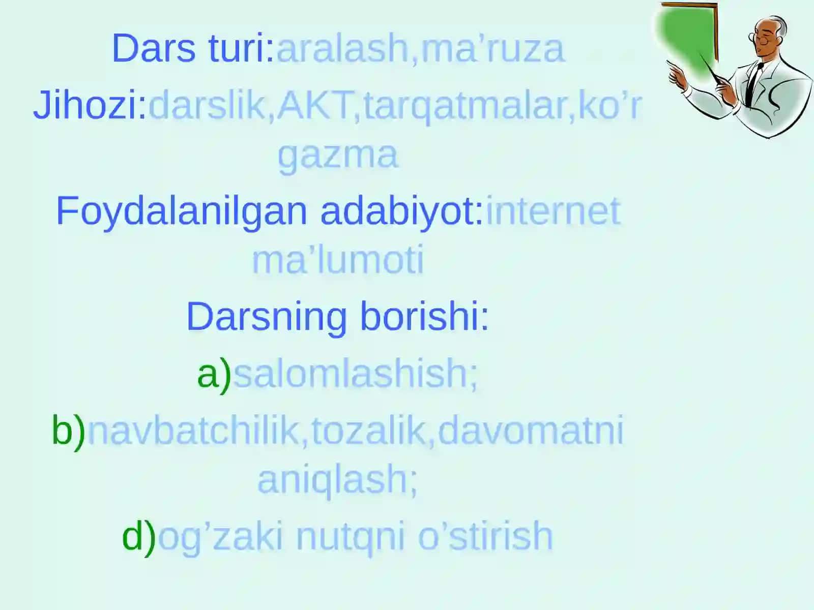 Ma’nodosh so’zlar DARS ISHLANMASI 3