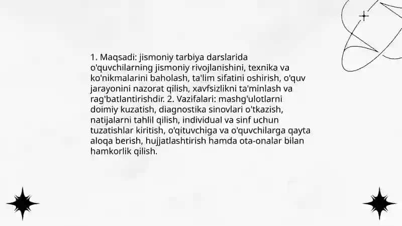 Jismoniy tarbiya darslarida pedagogik nazorat 3