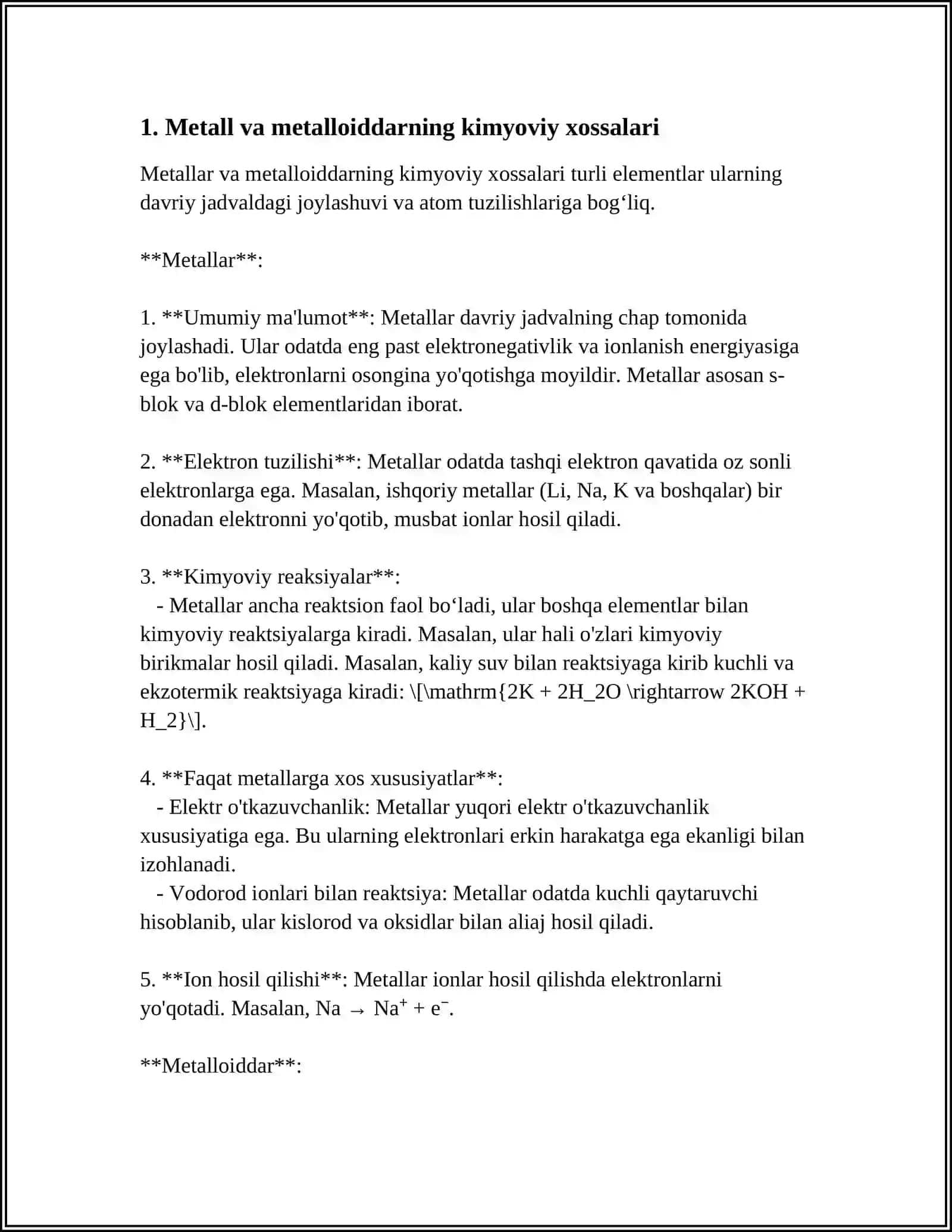 METALLURGIYADA NOORGANIK KIMYOVIY JARAYONLAR 3