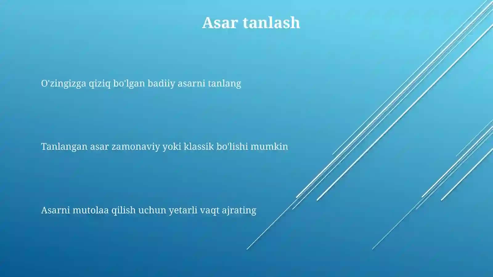 Ixtiyoriybadiiyasarmutolaasi. “Asartaassurotlari” 3