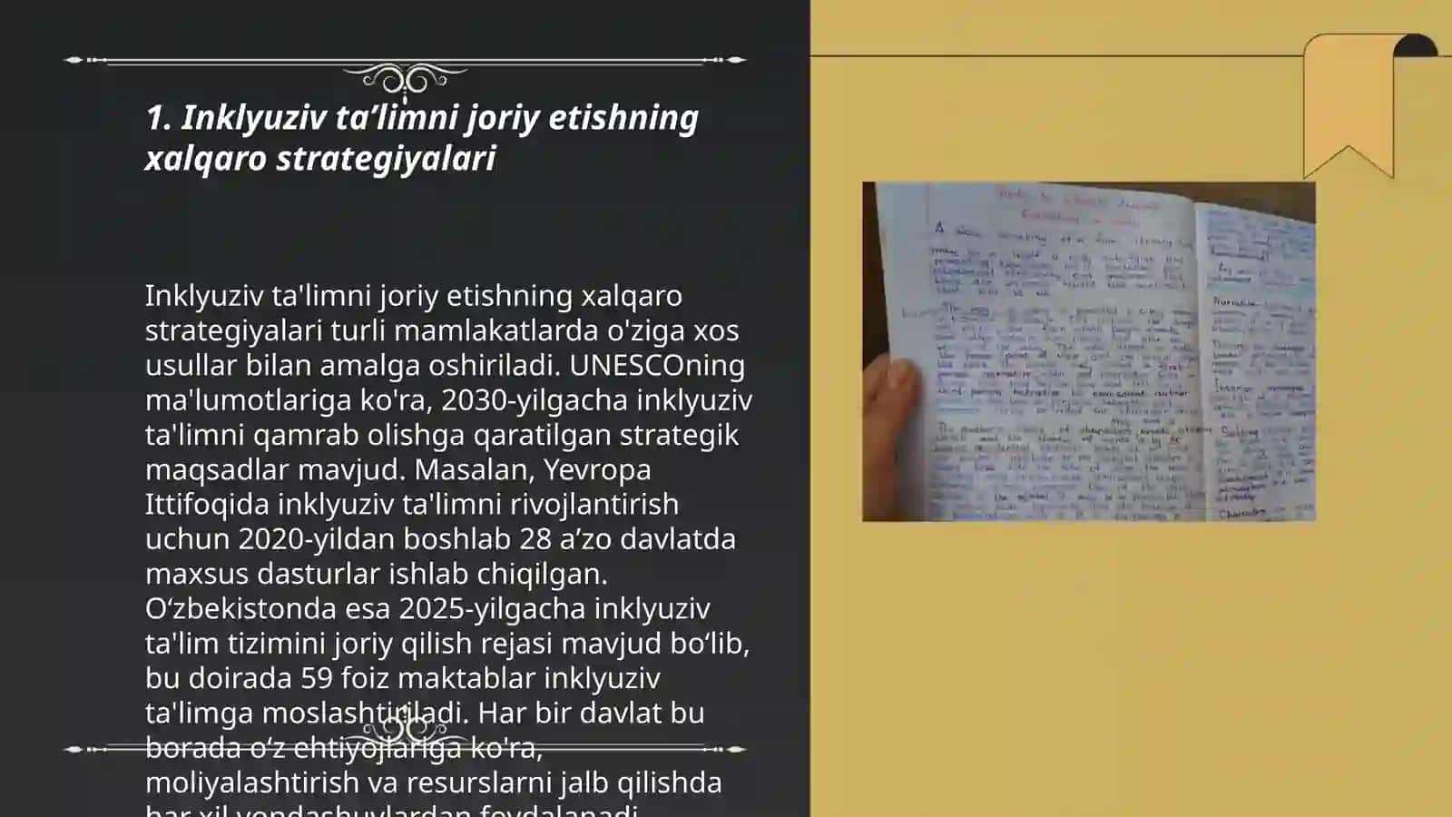 Inklyuziv ta'limni joriy etish boʻyicha chet el tajribalari 3