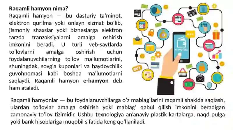 Raqamli va Mobil Hamyonlar 3