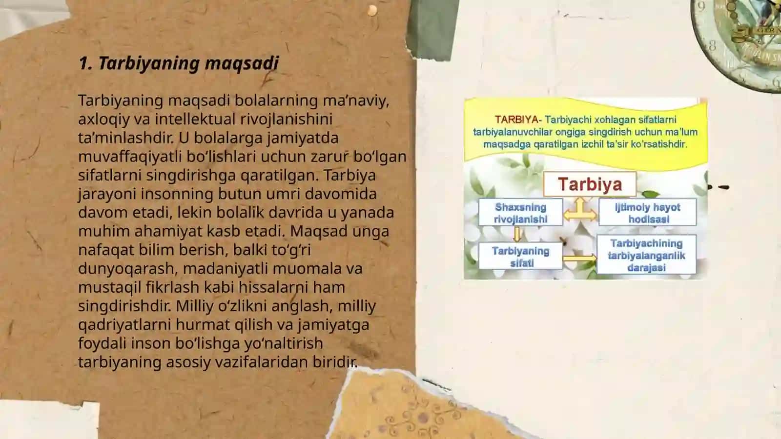Tarbiyaning mazmuni hamda turlari 3