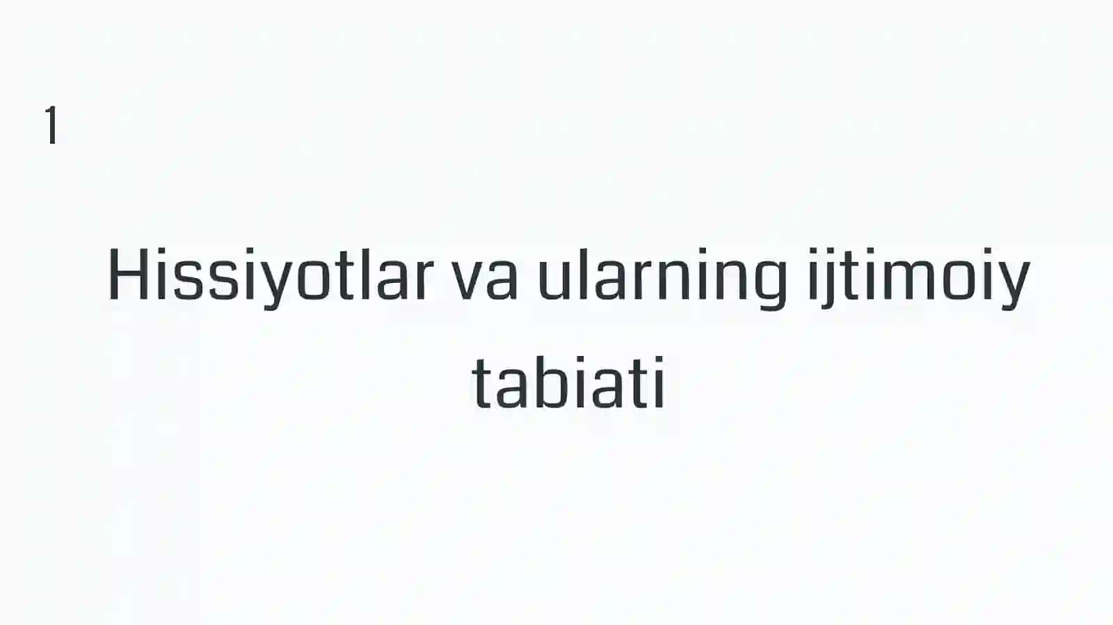 Psixologik tahlil va emotsional sog'liqni o'rganish 3