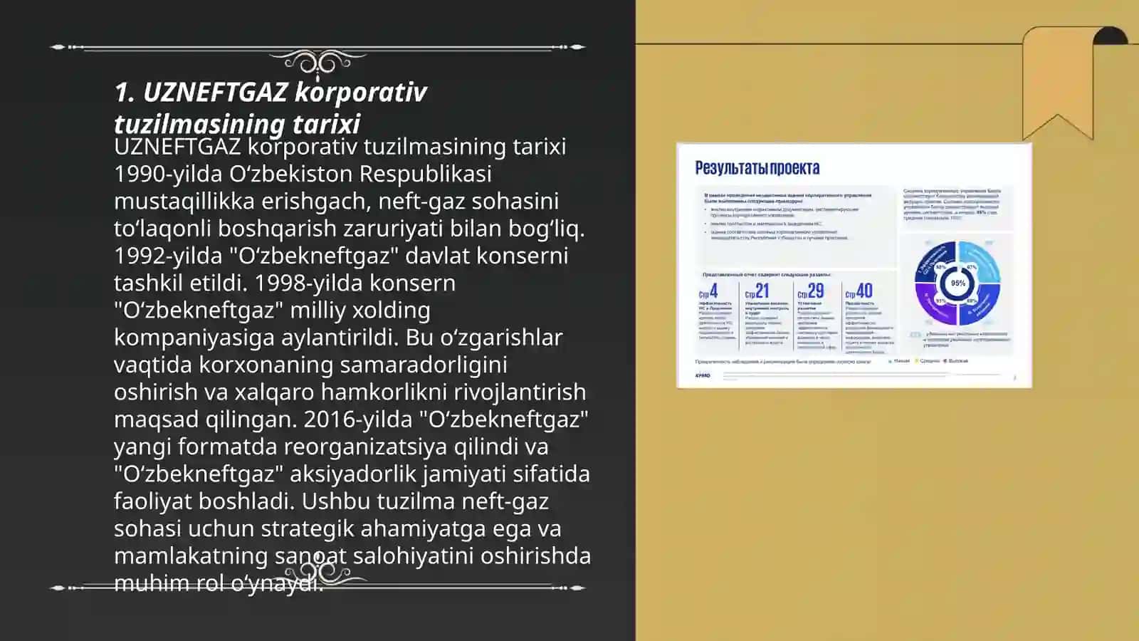 UZNEFTGAZ korporativ tuzilmasi va boshqaruvi 3