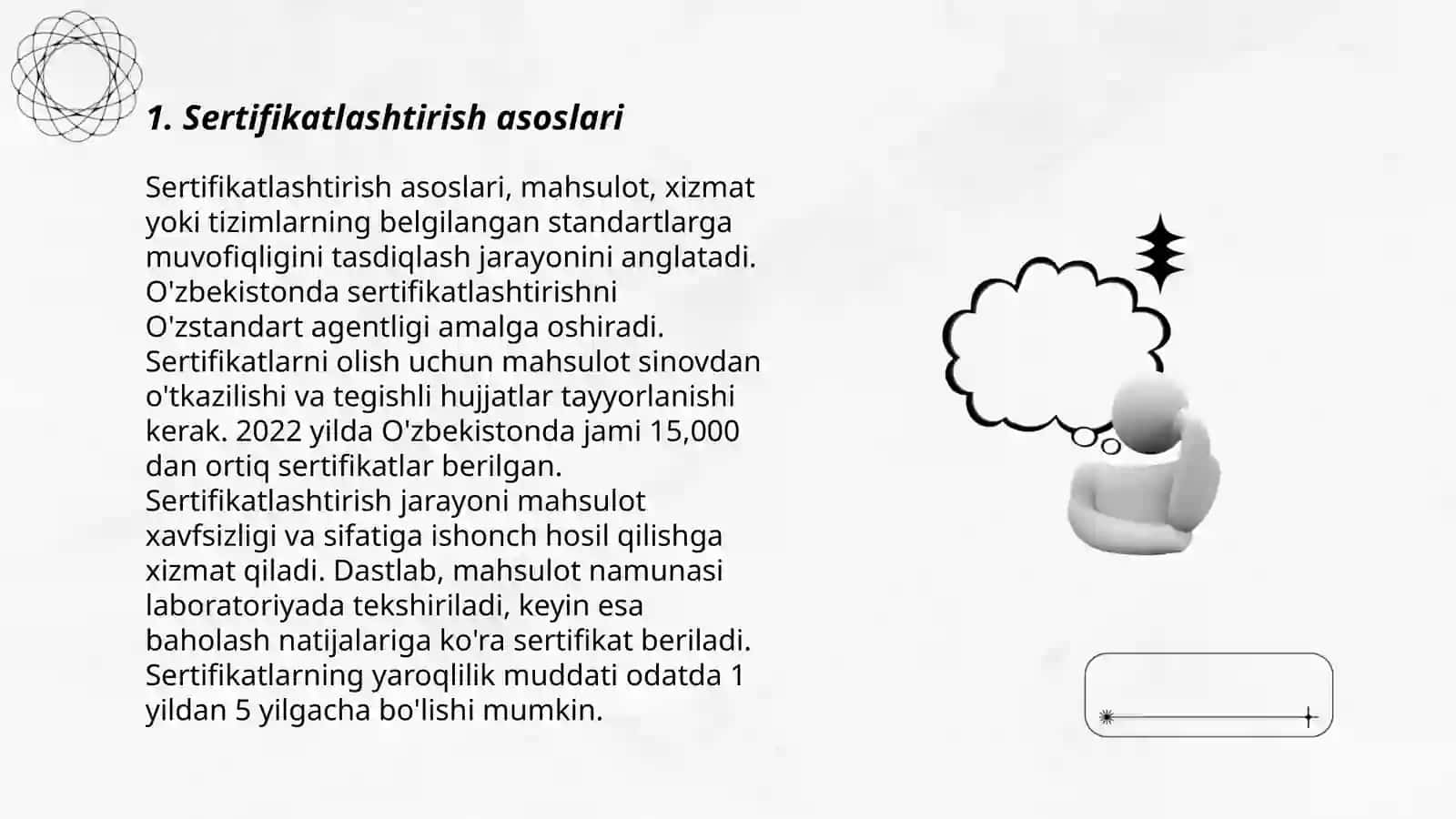 Sertifikatlashtirish sxemalari 3