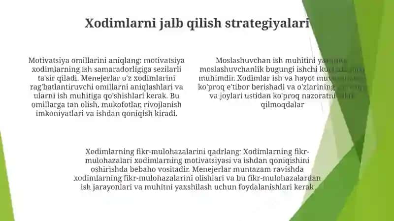 Maktabda Demotivatsiyaga Ega BoʻLgan Xodimlarning Ish Unumdorligini Oshirish 3