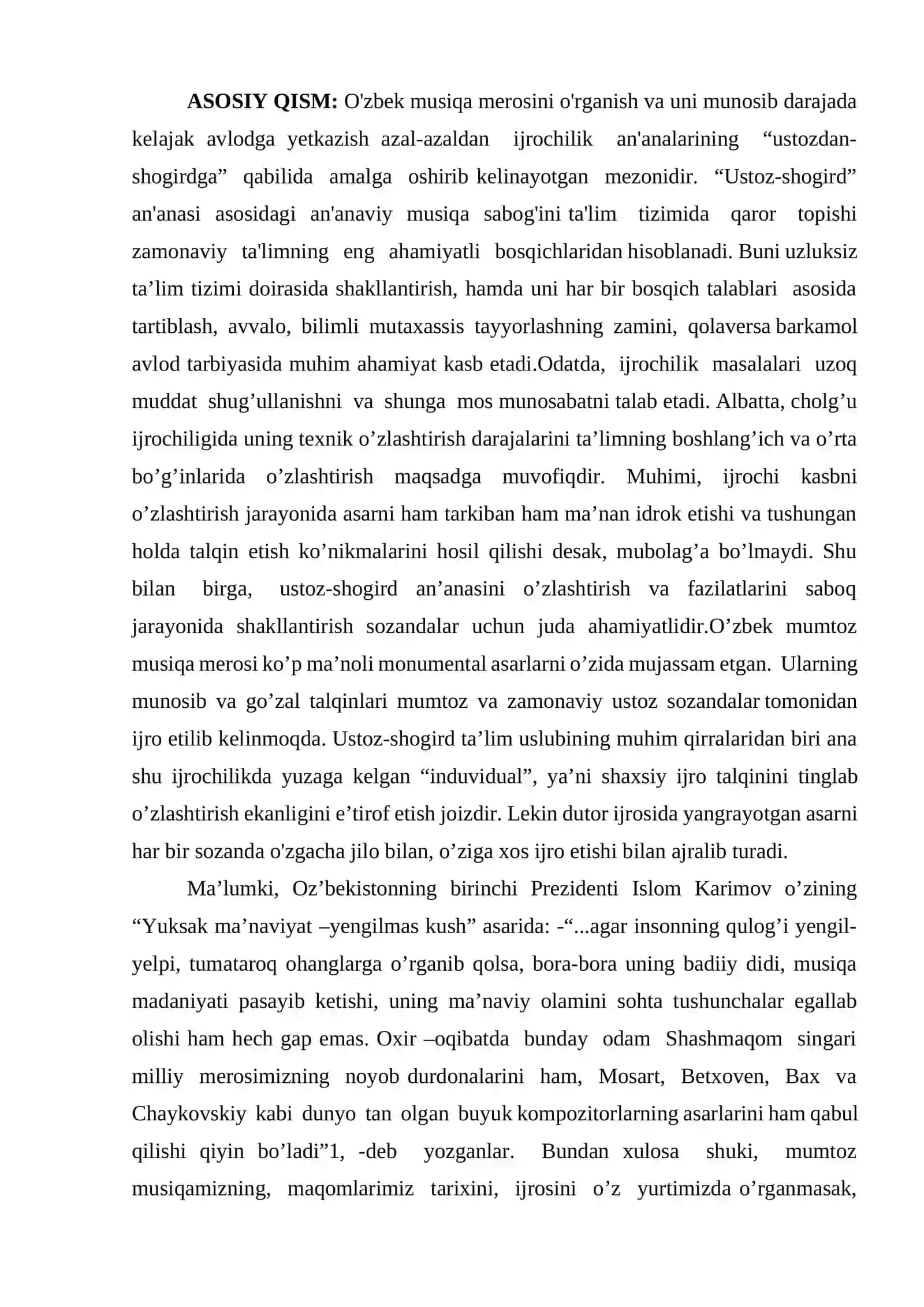 An'anaviy cholg'ularni takomillashtirish hamda qayta ishlashdagi kamchiliklar va yutuqlar (Dutor) 3