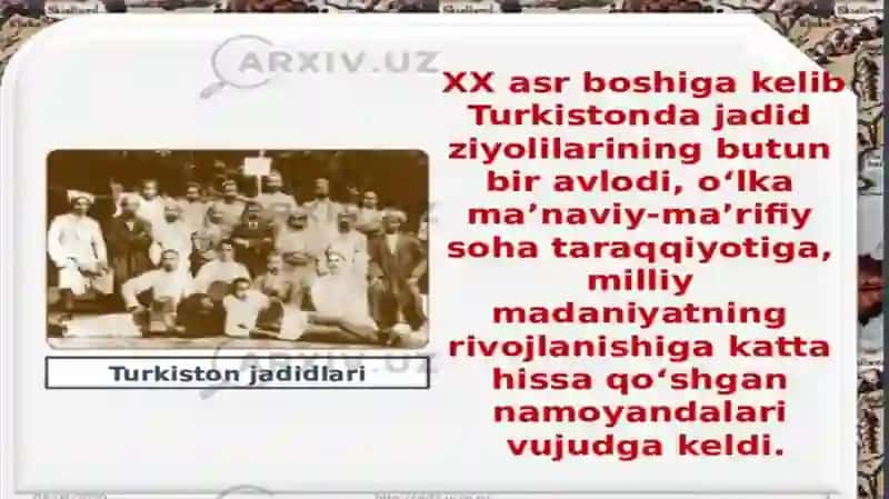Jadidchilik harakatlarining amoyondalari 3