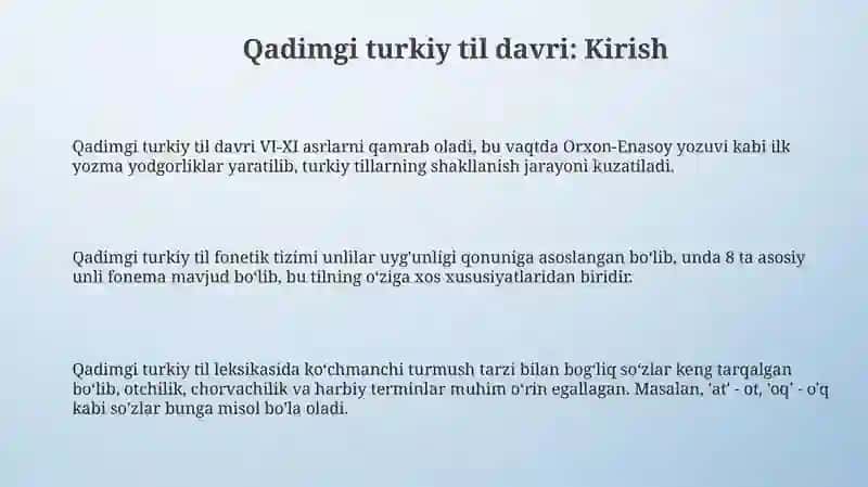 Qadimgi turkiy tiltarixi 3