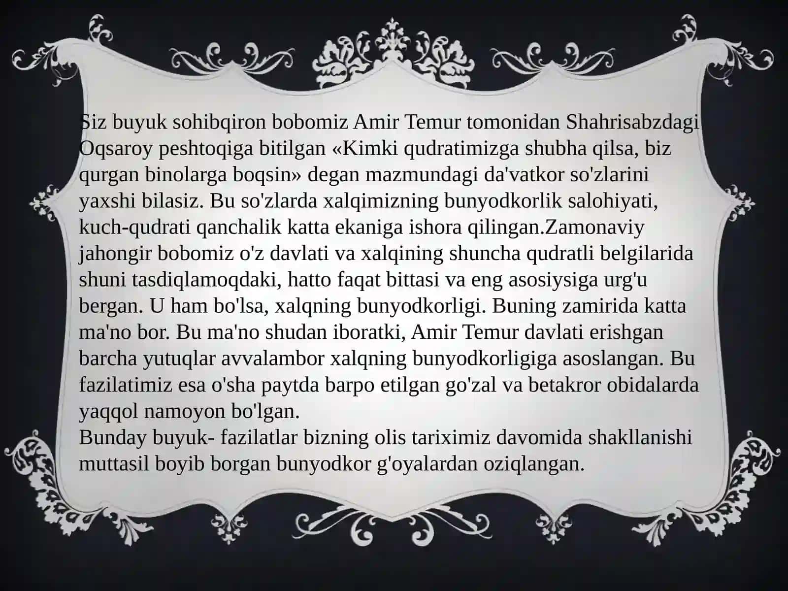 О’ZBEKISTONDA MUSTAQILLIK G‘OYALARINING TARIXIY ASOSLARI 3