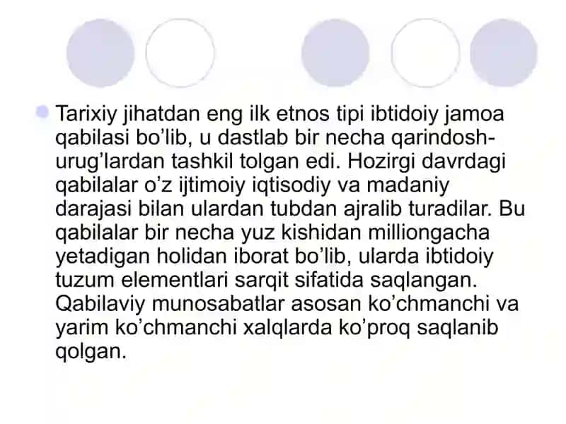 Dunyo xalqlarining etnologik tavsifi 3