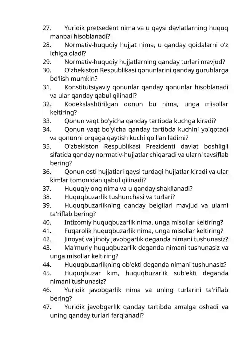 Ichki ishlarga kiruvchilar uchun 1000 ta testlar to’plami 2026 yil yangi 3