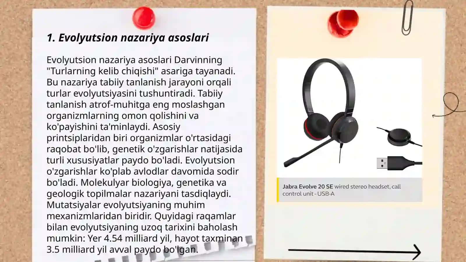 Evolyutsion ta'limotda parallelizm rivojlanishi 3