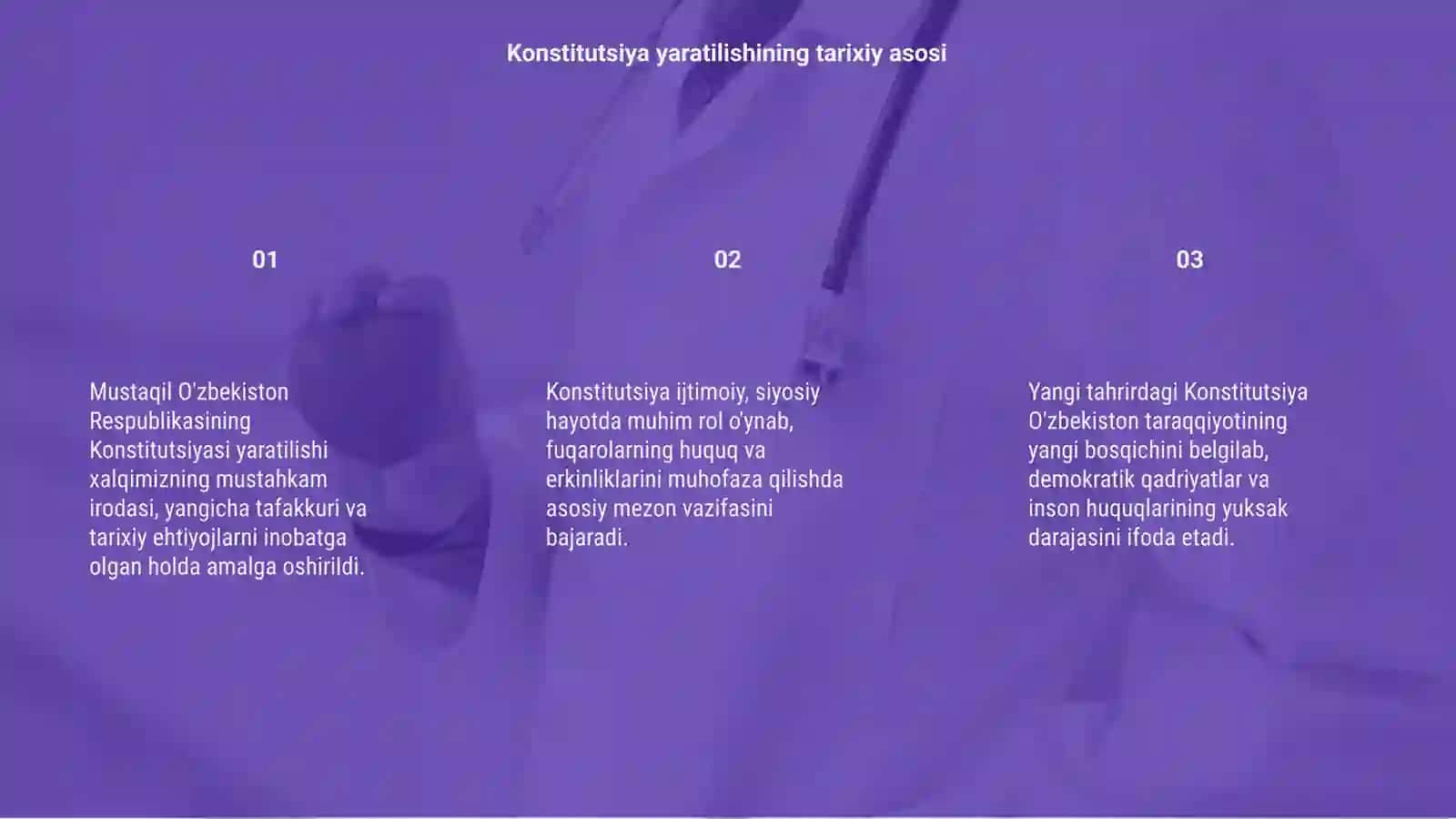 Mustaqil O'zbekiston Respublikasi Konstitutsiyasi yaratilish tarixi 3