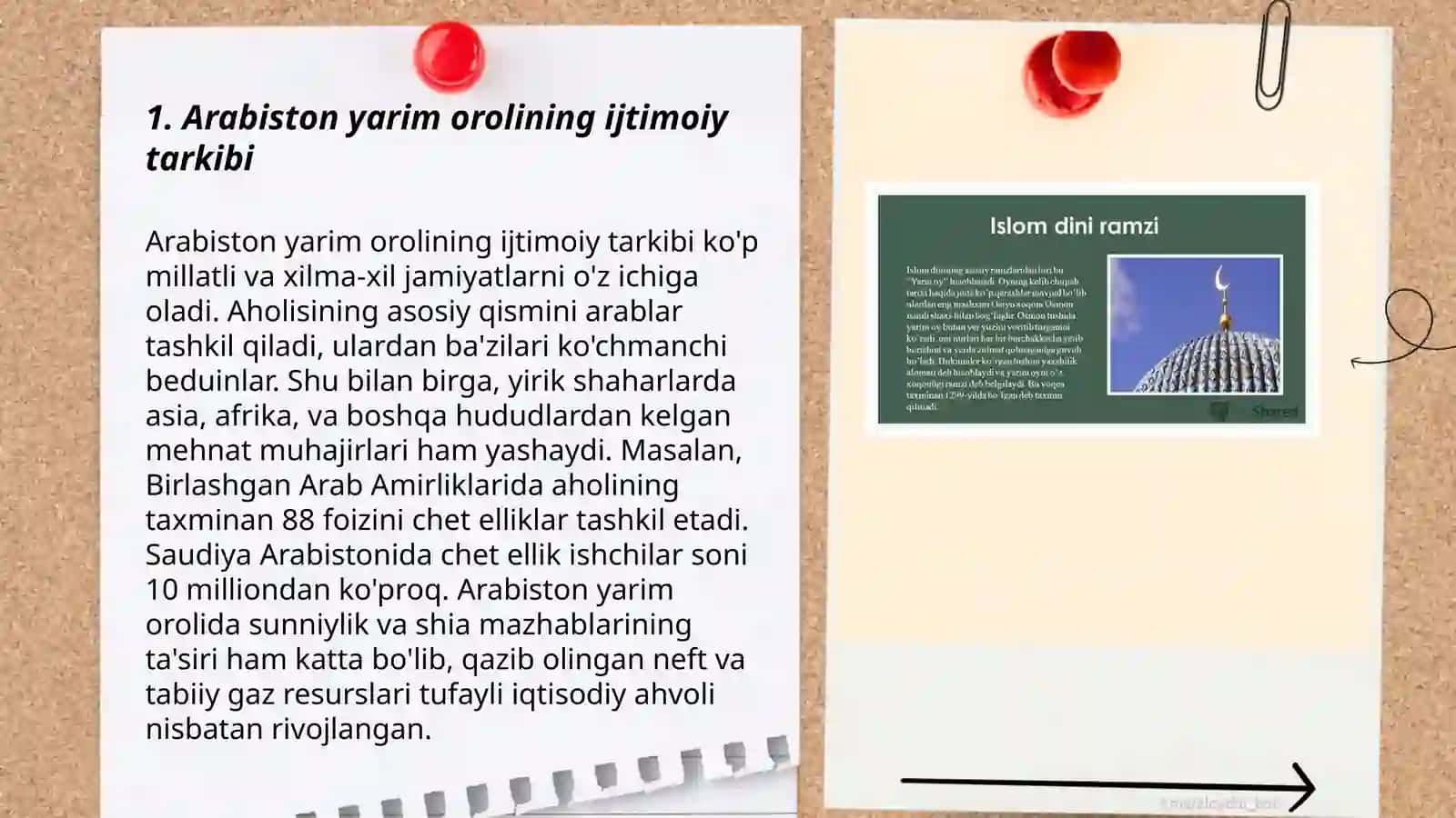 Arabiston yarim orolining ijtimoiy tarkibi 3