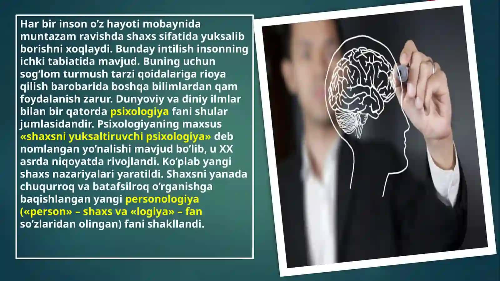FAROVONLIK VA YUKSALISH PSIXOLOGIYASI 3