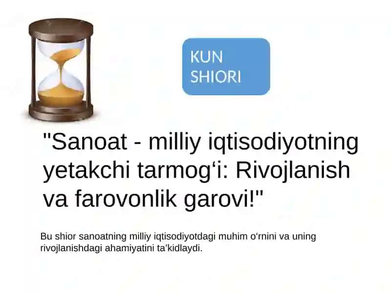 Sanoat - Milliy Iqtisodiyotning Yetakchi Tarmogi 3