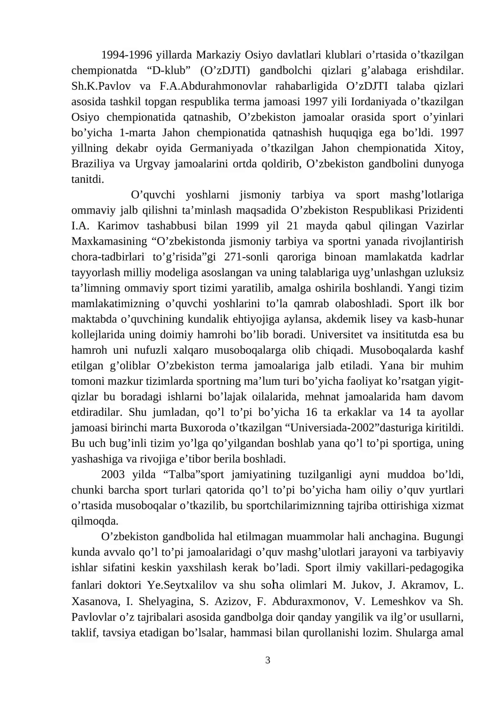 Qo`l to`pi o`yini tarixi va rivojlanishi 3