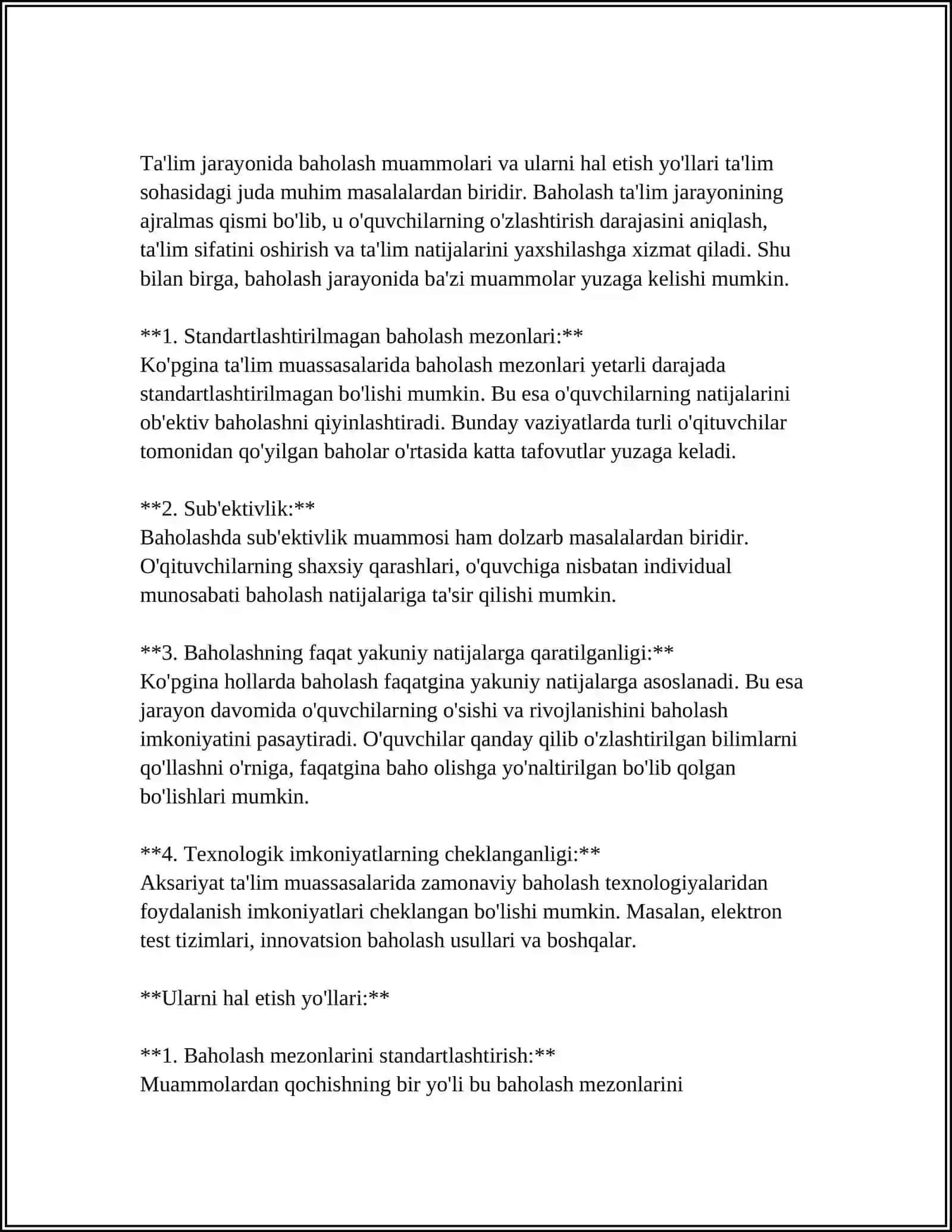 PEDAGOGIK FAOLIYATDA YUZAGA KELADIGAN KASBIY MUAMMOLAR VA ULARNI HAL ETISH STRATEGIYALARI 3