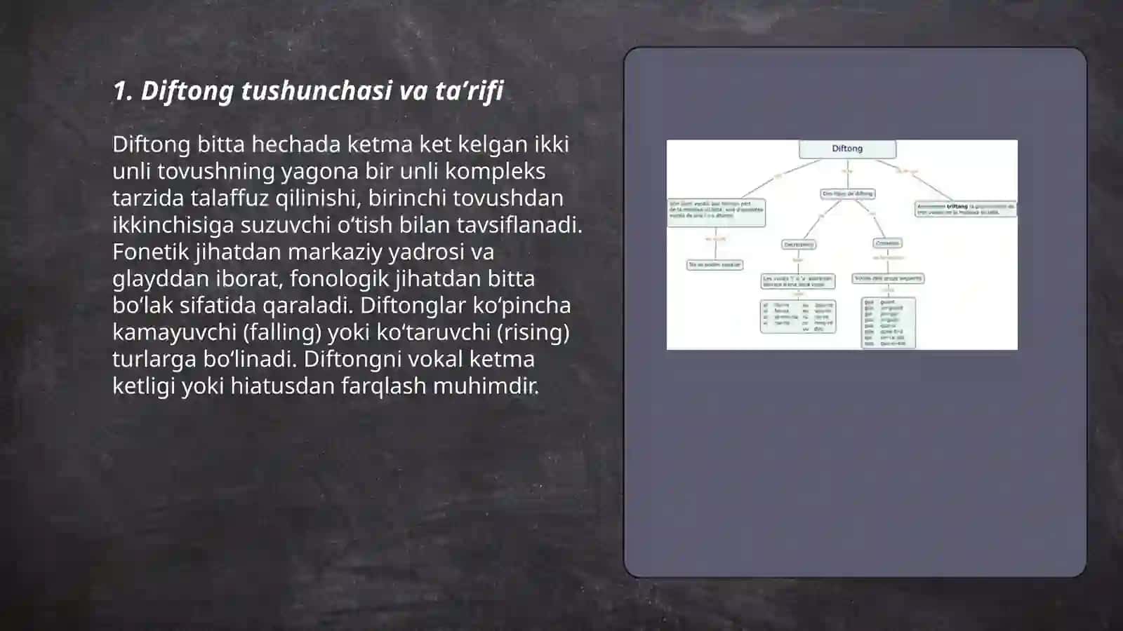 Diftonglar mavzusi 3