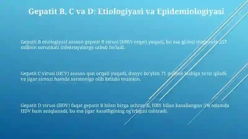 Gepatit B, C, D epidemiologiyasi va profilaktikasi 3