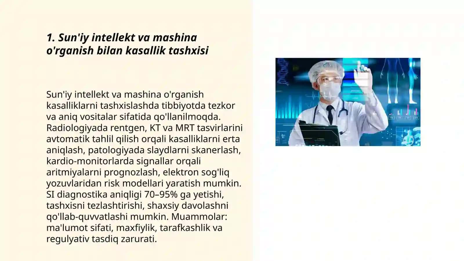Tibbiyotga oid innovatsion yangiliklar 3