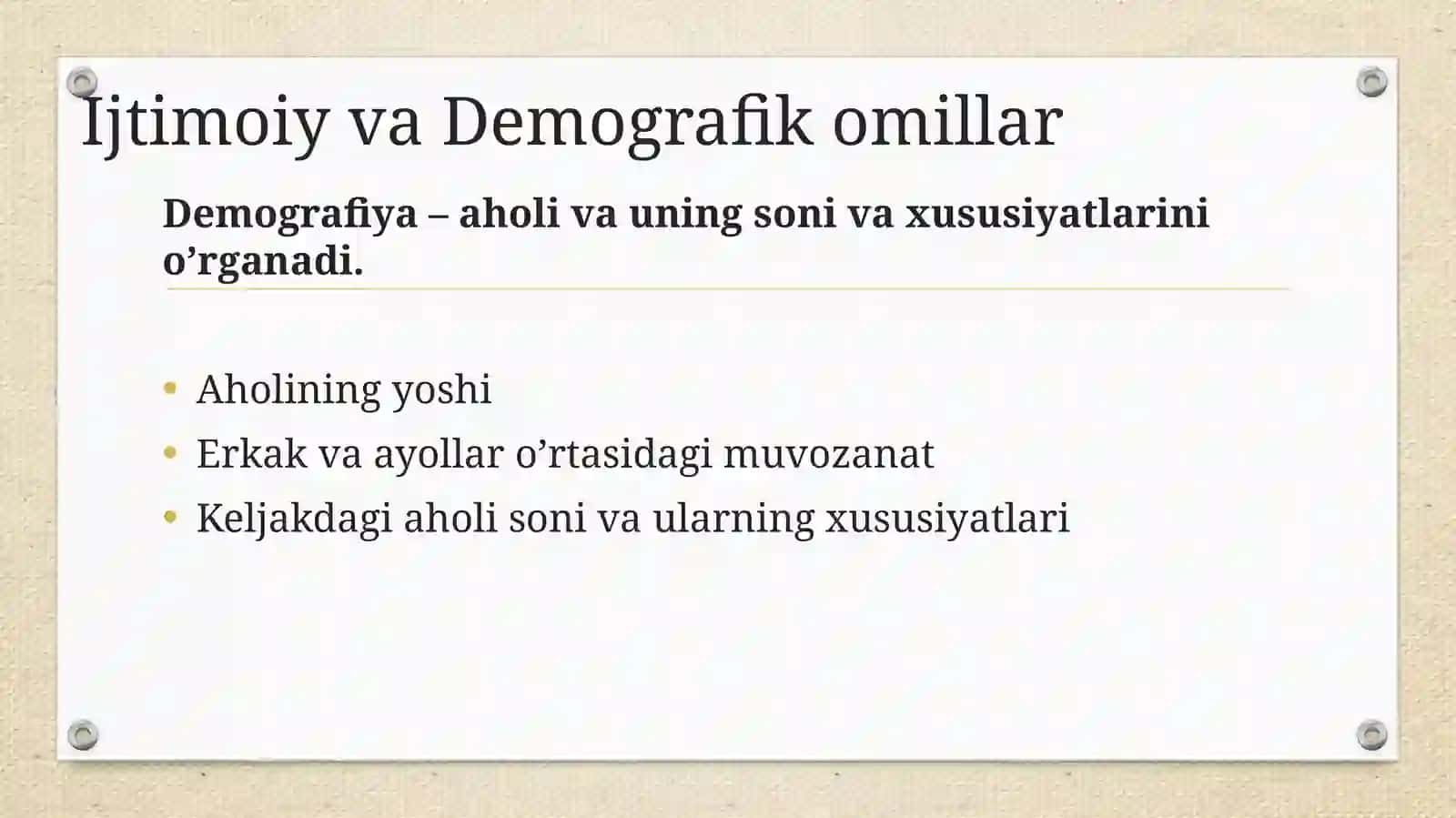 Tashkilot muhiti (part-2) 3
