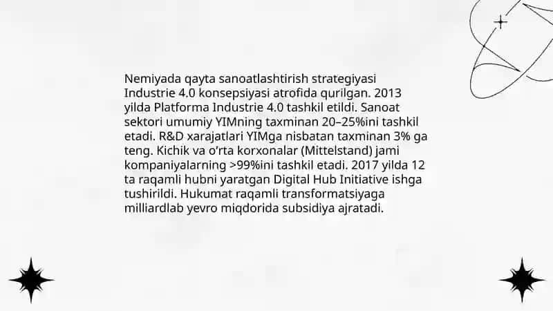 Turli mamlakatlarda qayta sanoatlashtirishga yondashuvlar 3