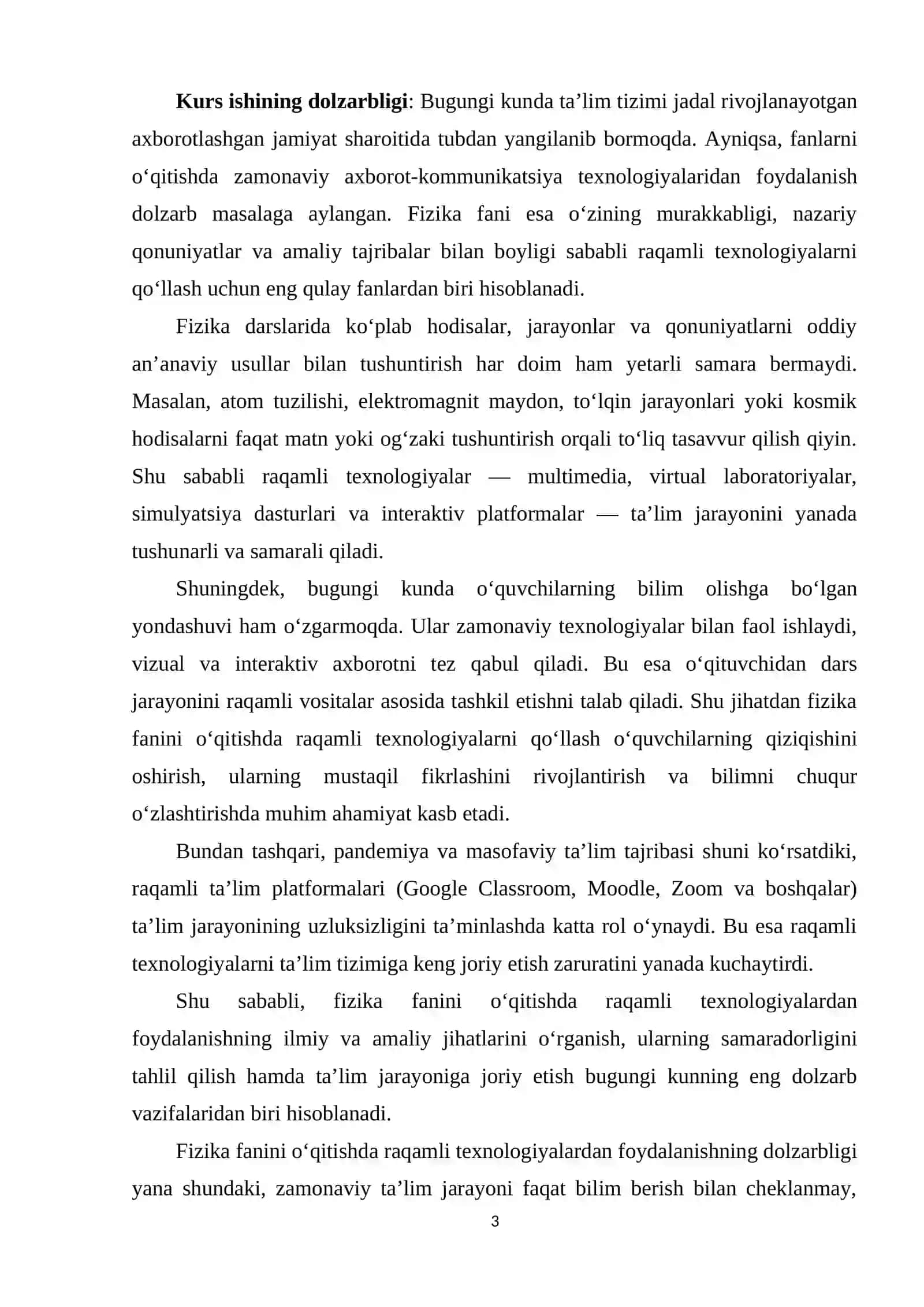 FIZIKA FANINI O‘QITISHDA RAQAMLI TEXNOLOGIYALARNI QO‘LLASH 3
