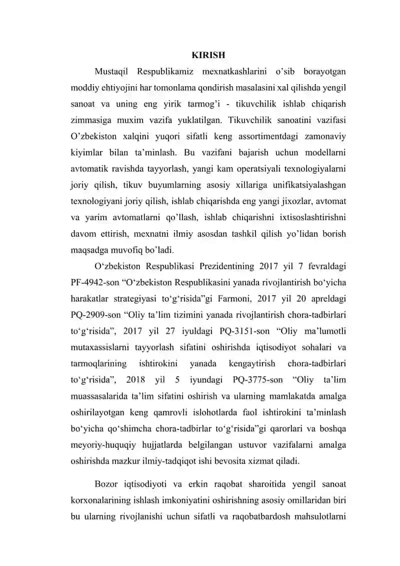 Bolalar kombinzonini yangi model dizayn loyihasini ishlab chiqish. 3