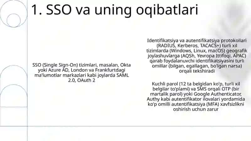 Identifikatsiya va autentifikatsiya 3