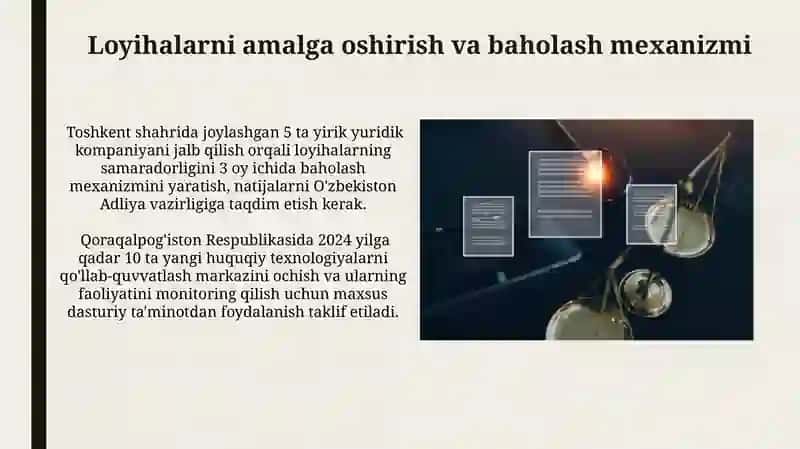 O'zbekistonda legal techni rivojlantirish uchun takliflar 3