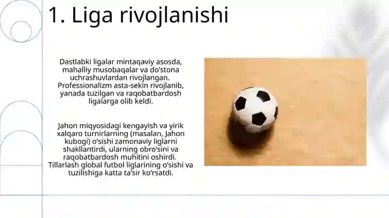 Futbolni kelib chiqishi va rivojlanish tarixi 3