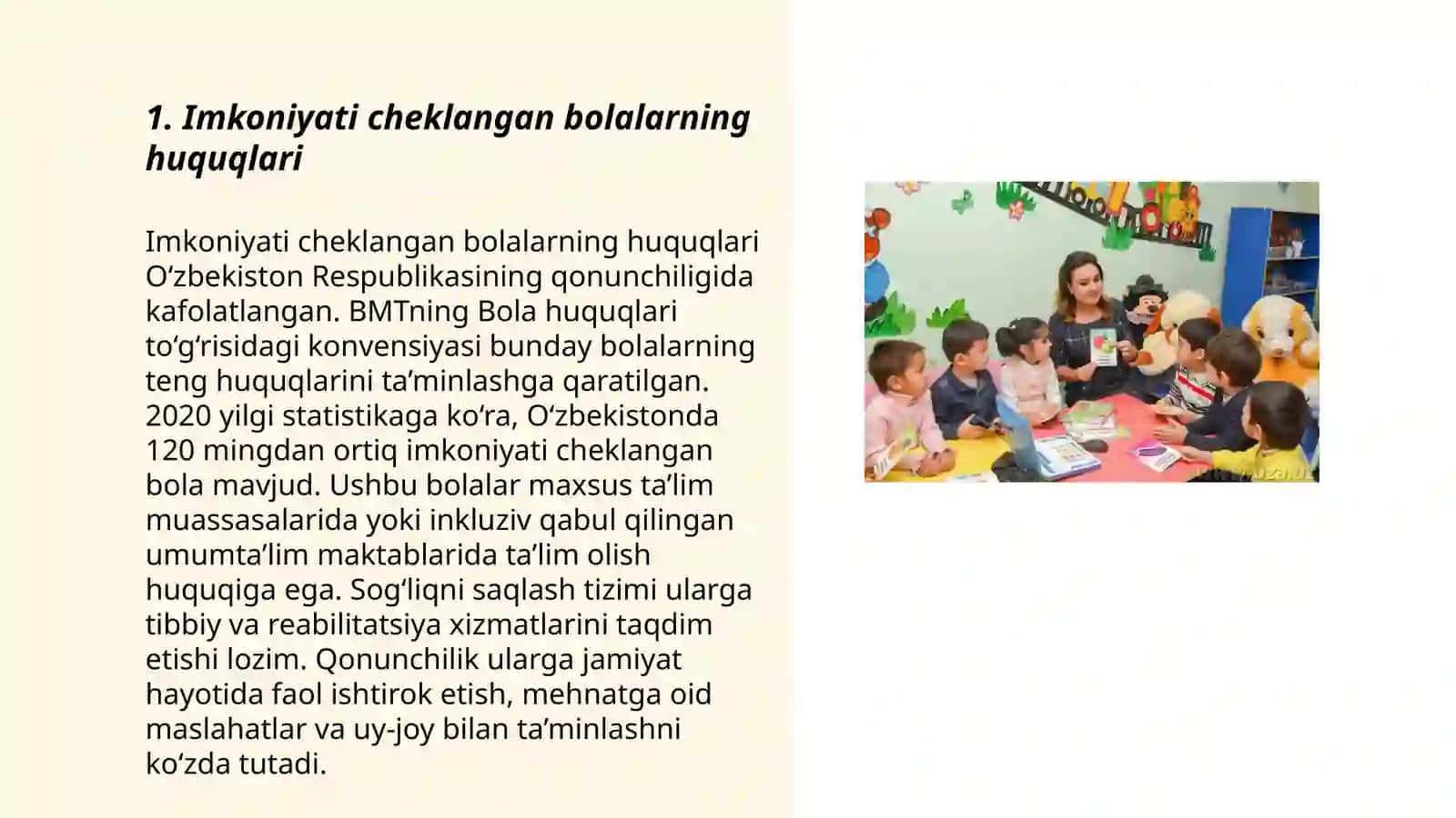 Imkoniyati cheklangan bolalarni umumtaʼlim maktablarida oʻqitish konseptual talablar 3